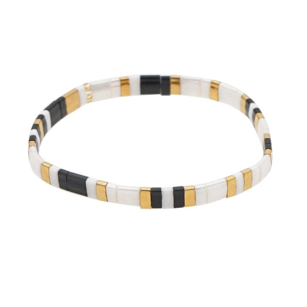 Miyuki Tila Bead Bracelet